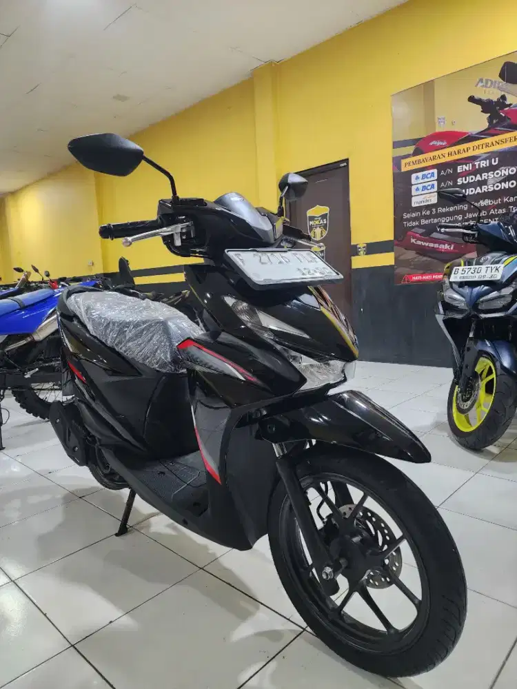 HONDA BEAT SPORTY CBS TAHUN 2025,HITAM CAKEP