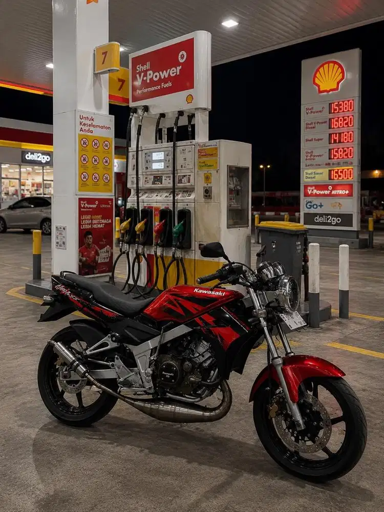 Kawasaki Ninja R convert SS orange