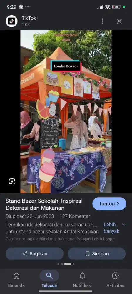 Loker dicari/dibutuhkan penjaga stand makanan