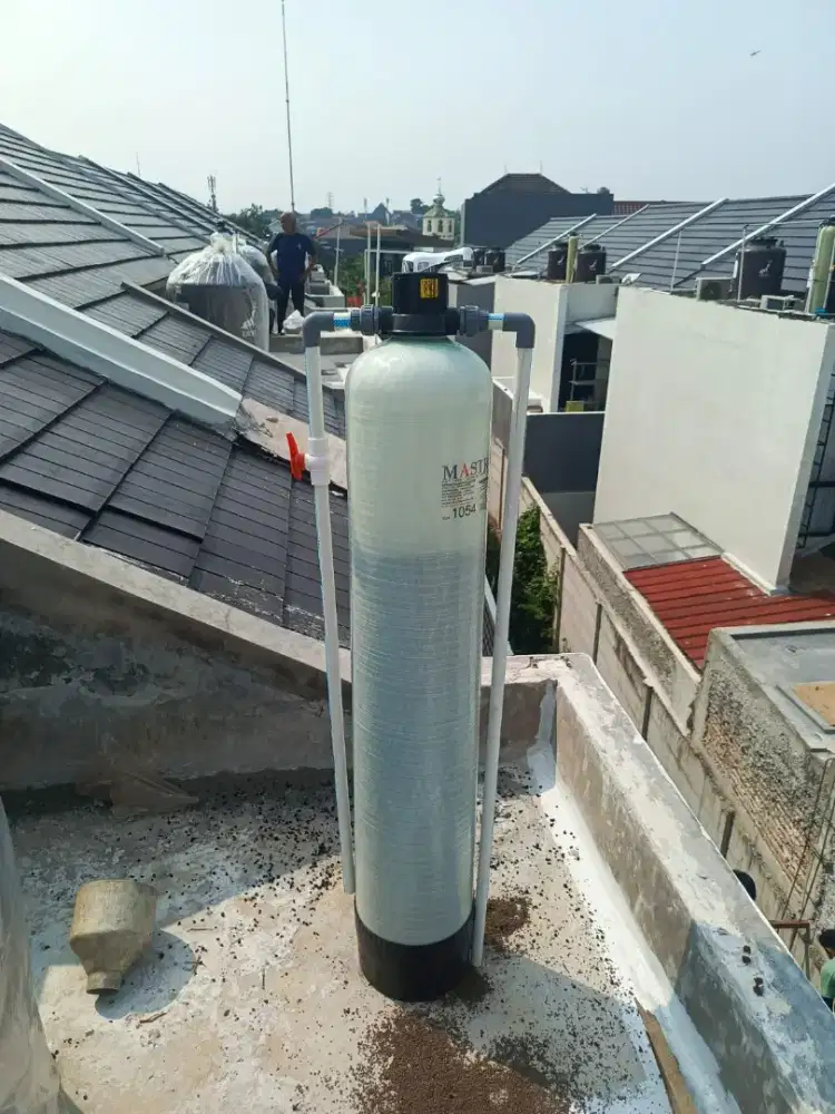 Filter air menyaring semua kotoran pada air