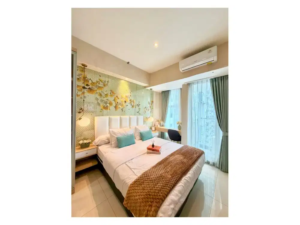 DIJUAL 595 jt APARTEMEN ANDERSON studioSEMI FURNISH INTERIOR lantai 6