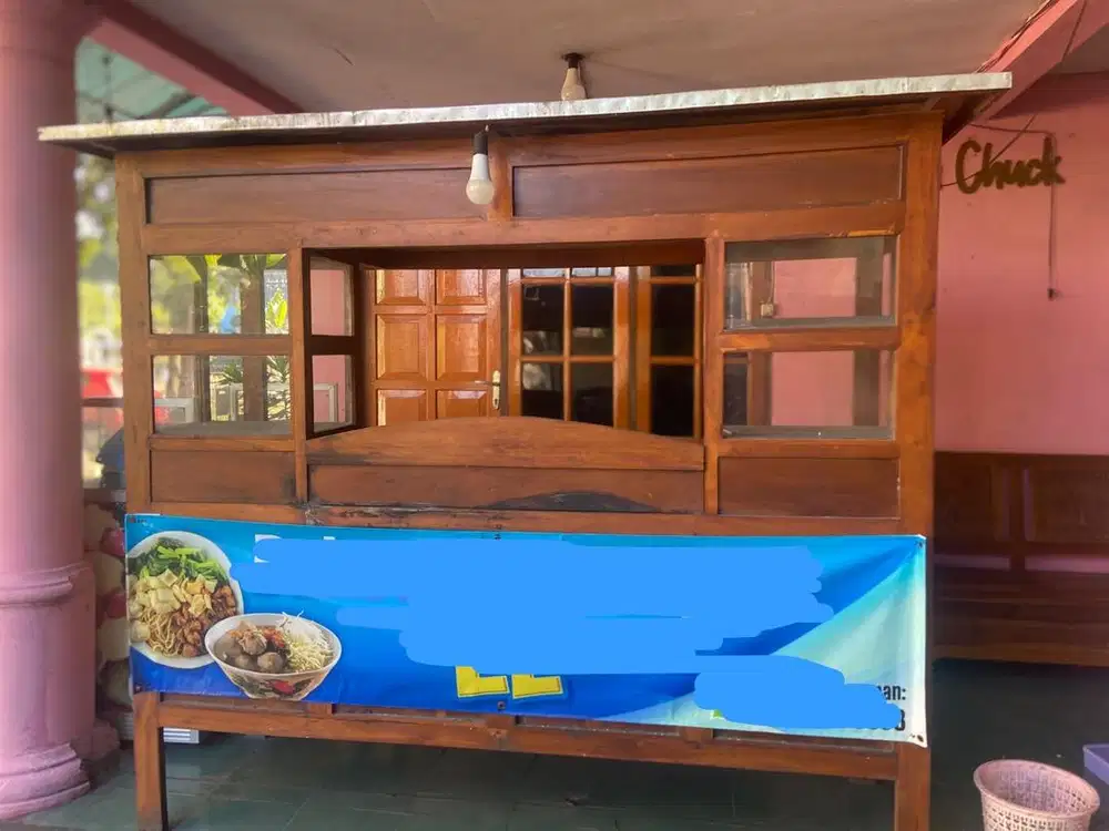 Gerobak/Grobak mie ayam dan bakso
