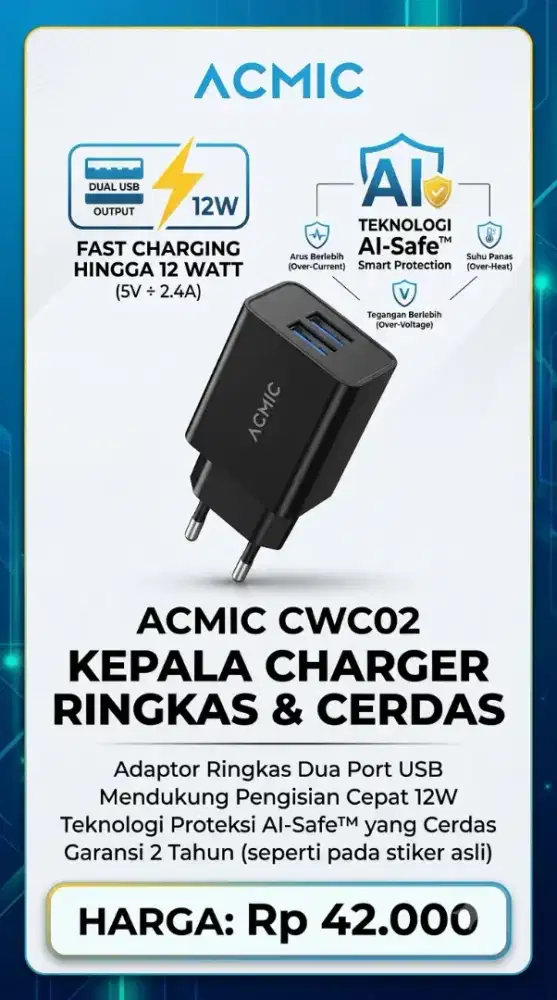 ACMIC CWC02 CHARGING ADAPTOR