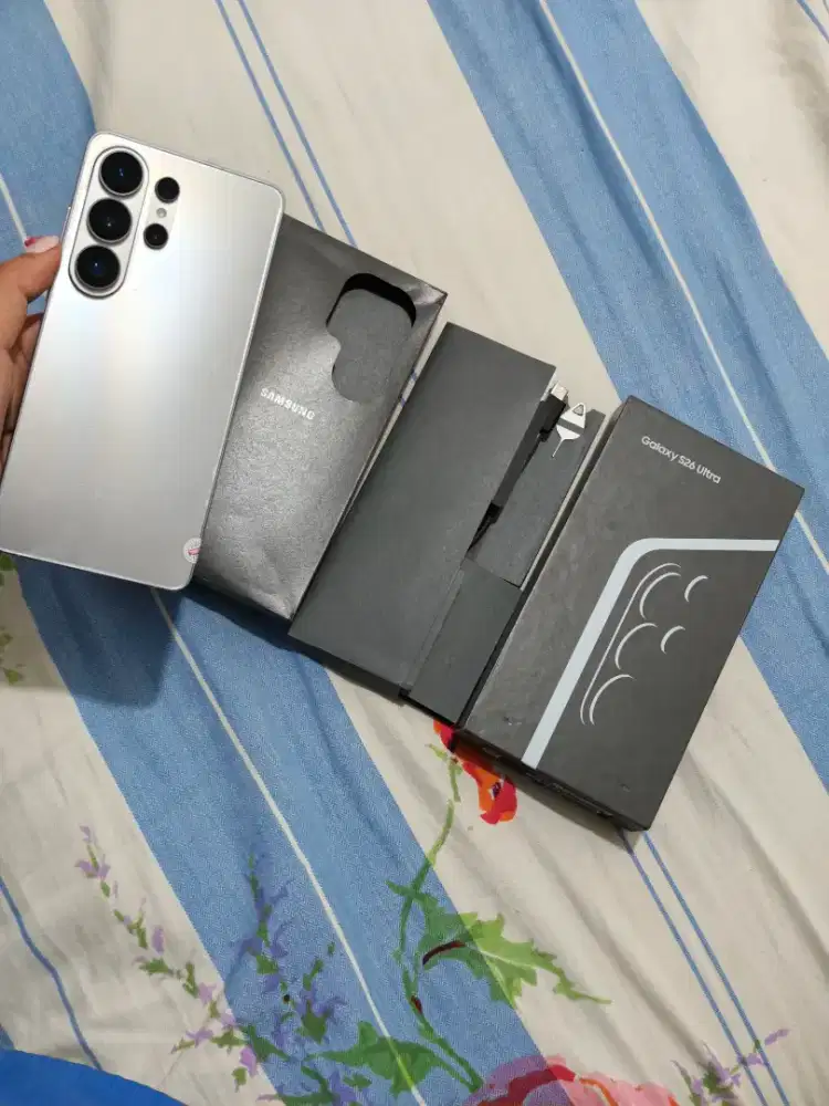 Samsung S26 Ultra 12/256GB - Garansi resmi SEIN - Silver