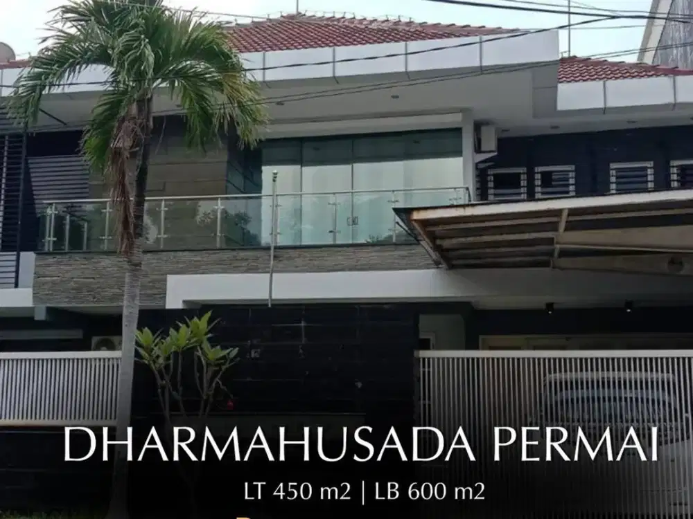 Dijual Rumah Mewah Dharmahusada Permai