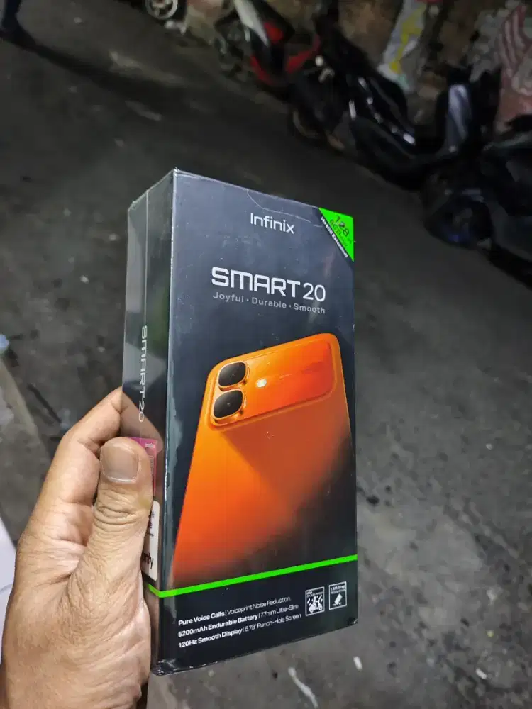 INFINIX SMART 20 RAM 4+4/128GB SEGEL BOX