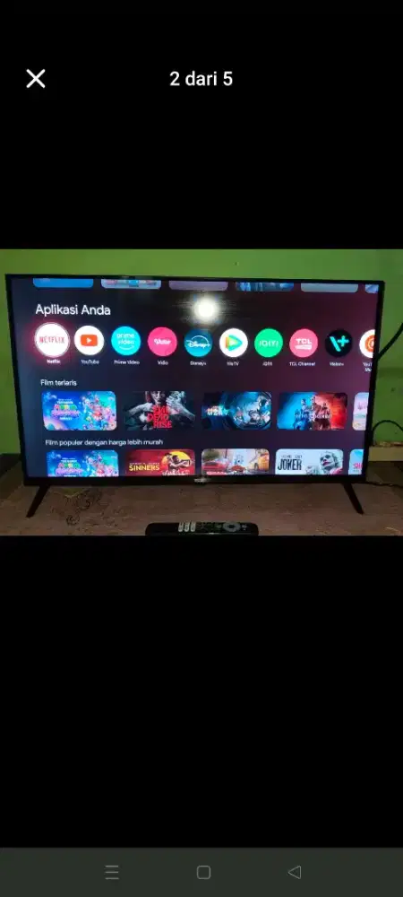 SMART TV TCL 32 INCHI MASIH BAGUS