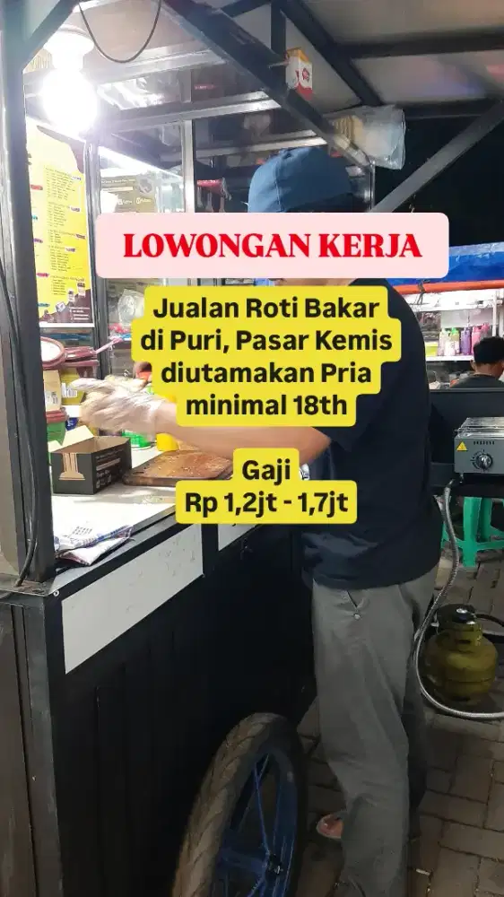 Stand Roti Bakar