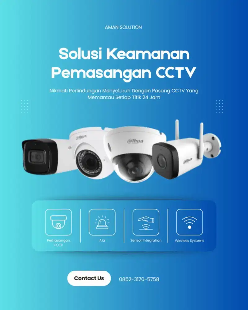 PEMASANGAN CCTV DENGAN KWALITAS TERBAIK
