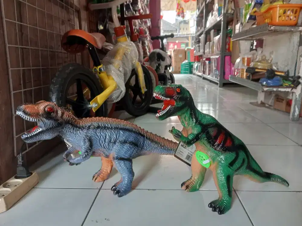 Mainan Anak Dino Karet musik