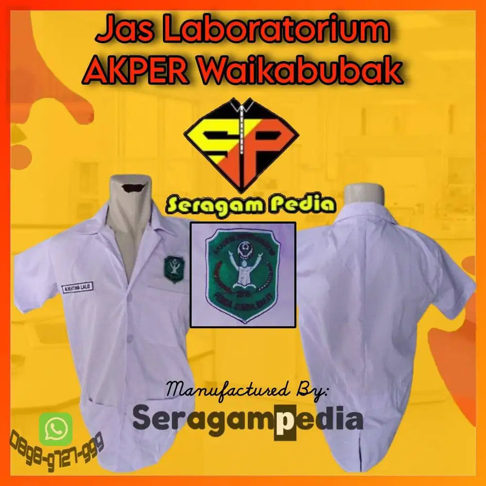 Konveksi Jas Laboratorium Prodi Keperawatan Medan - Bisa Custom