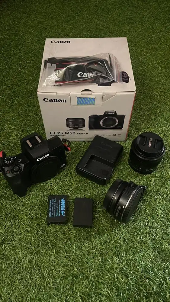 Canon M50 Mark II fullset like new