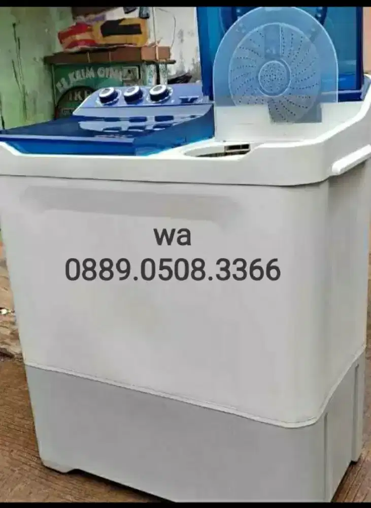 Mesin cuci Sharp 2 tabung jumbo 15kg