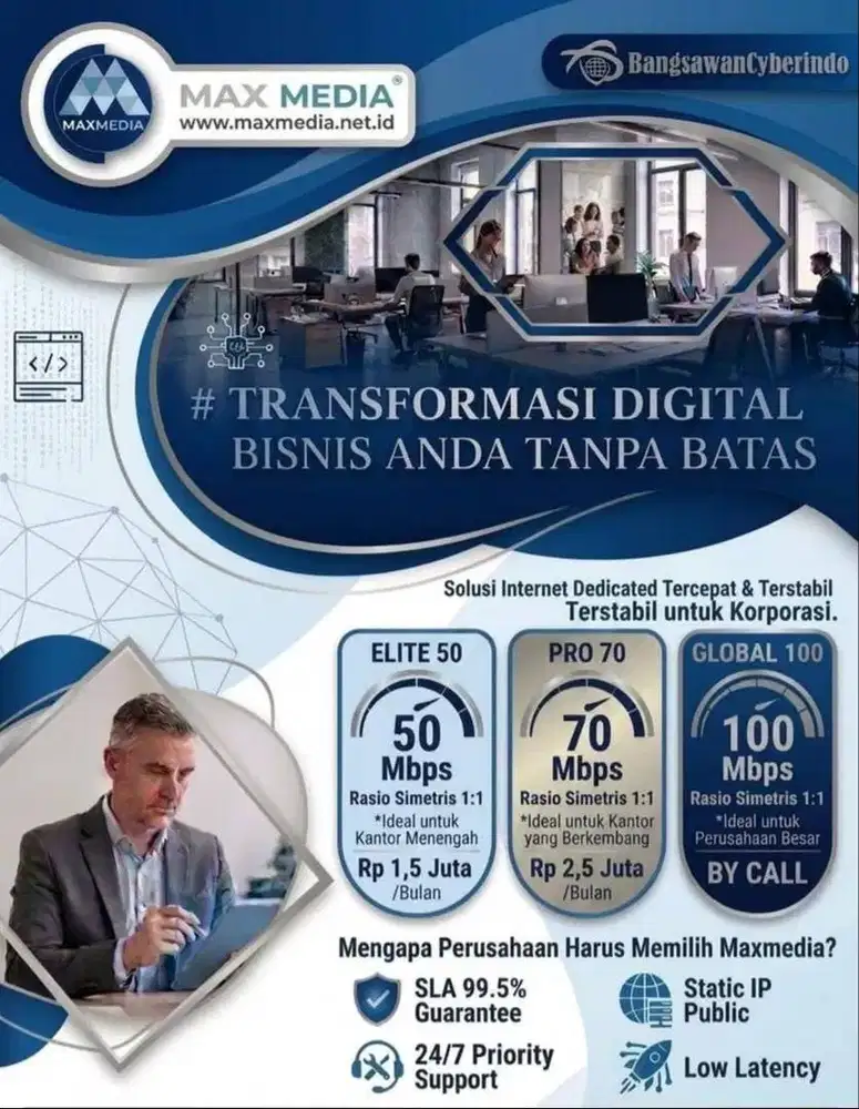 Jasa Menyediakan layanan paket internet