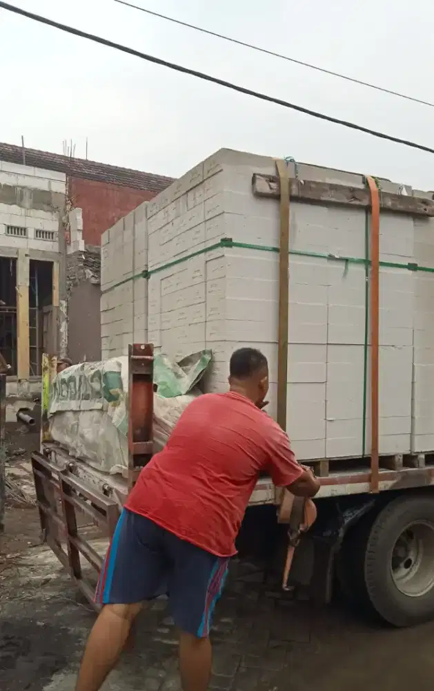 Bata ringan ( Free mortar)