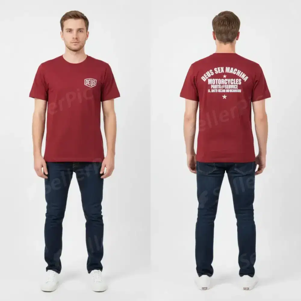 Kaos Deus Pria M-L