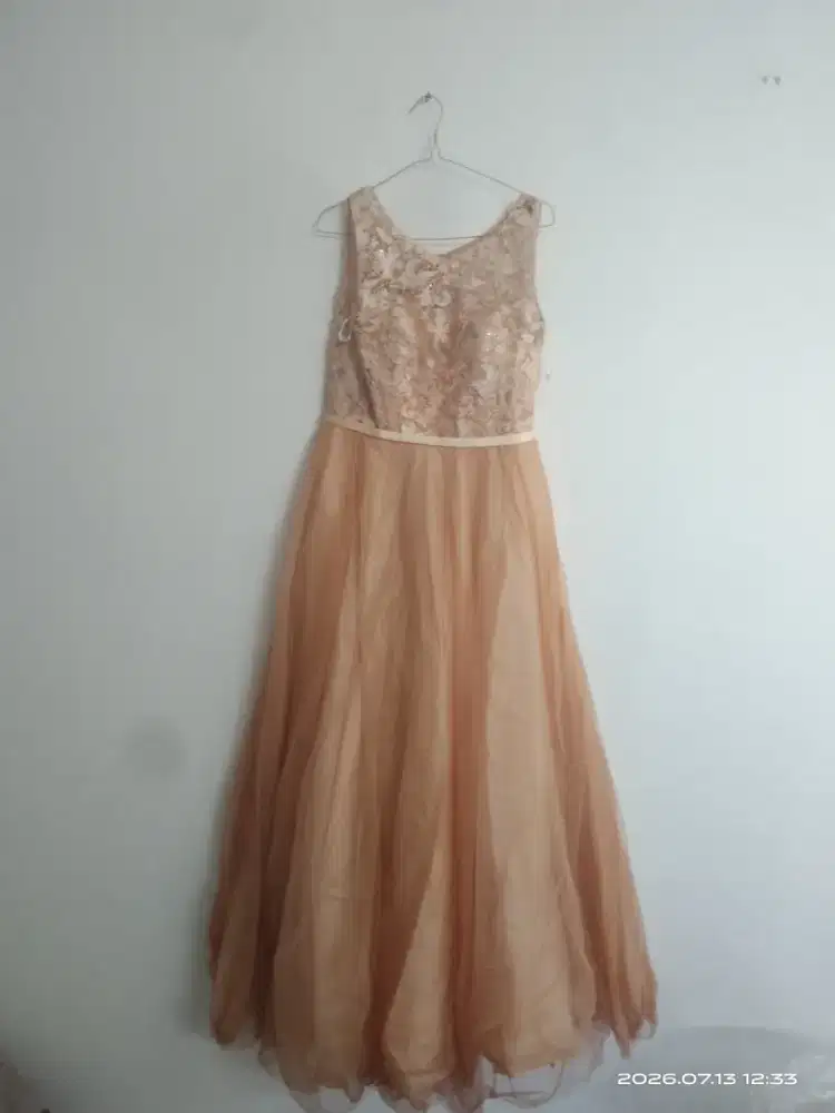 Dress2 gaun pesta preloved