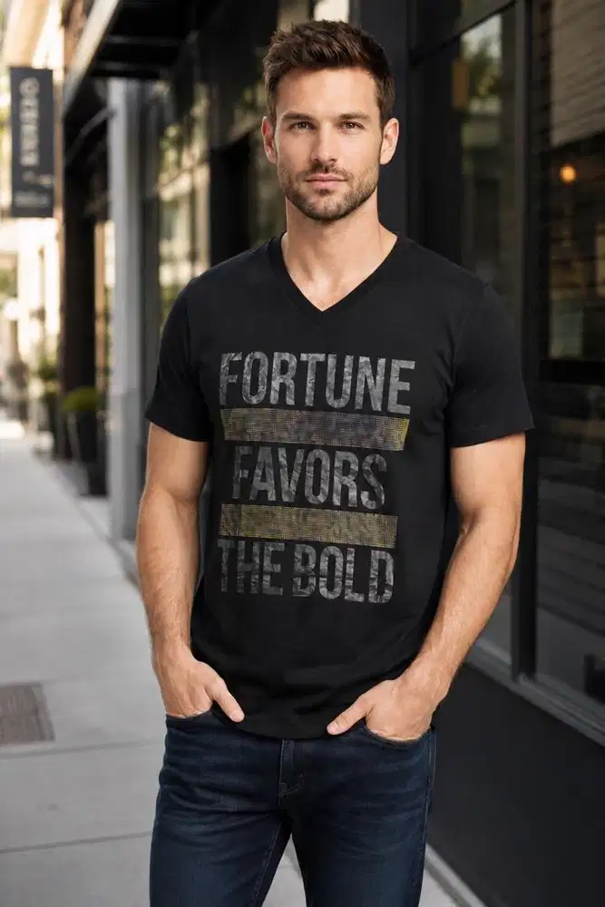 T-Shirt Guess Black Gold