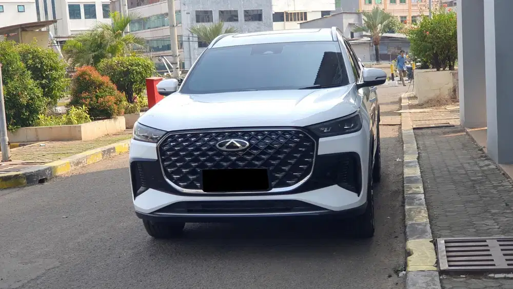 Km 4 ribu chery tiggo 8 csh premium turbo hybrid 2025 putih pjk panjan