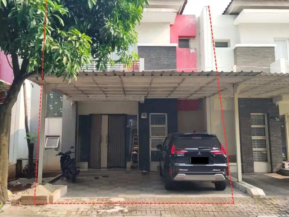 Di Jual Lelang Rumah 2 Lantai di Perumahan Residence One, Cluster Ruby, Jalan Ruby , Kelurahan Jalupang, Kecamatan Serpong Utara, Kota Tangerang Selat
