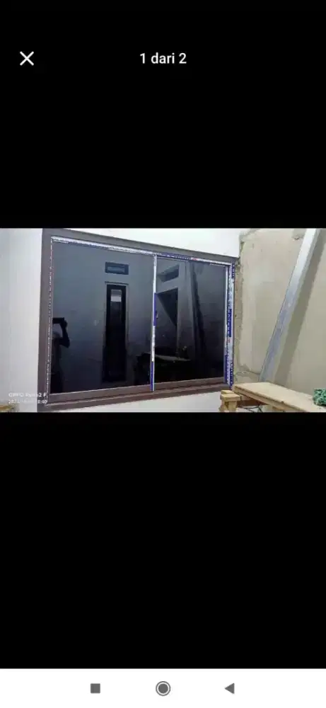 Kusen jendela dan pintu alumunium