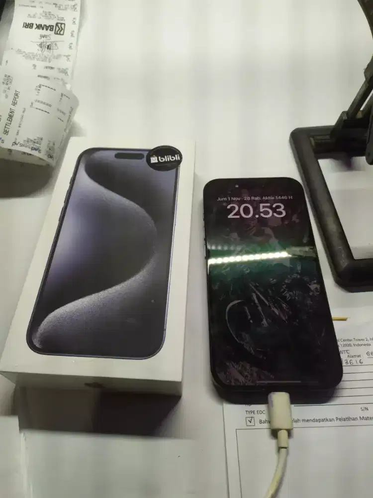 Iphone 15 pro 128gb ex blibli