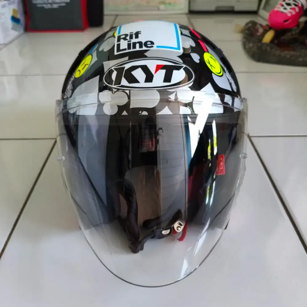 JUAL Helm helmet half face KYT TTR Jet