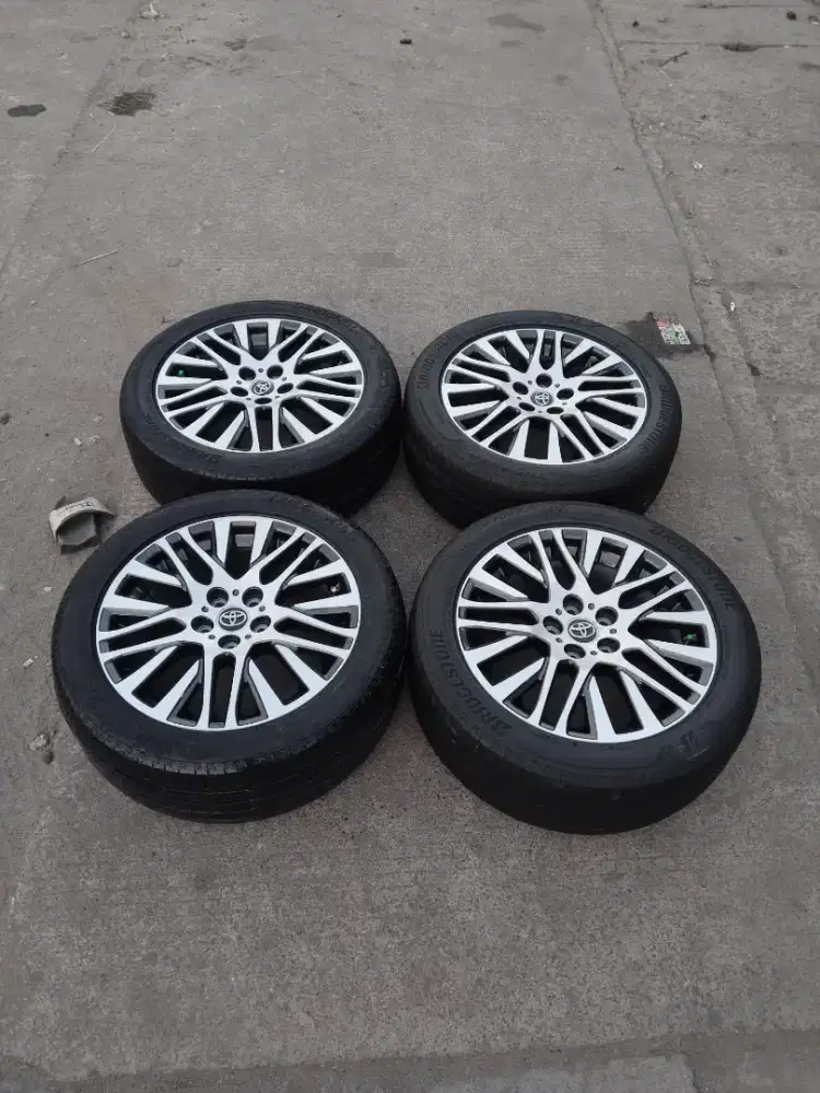 jual veleg ori copotan alphard r 18 plus ban bs tuker tmba