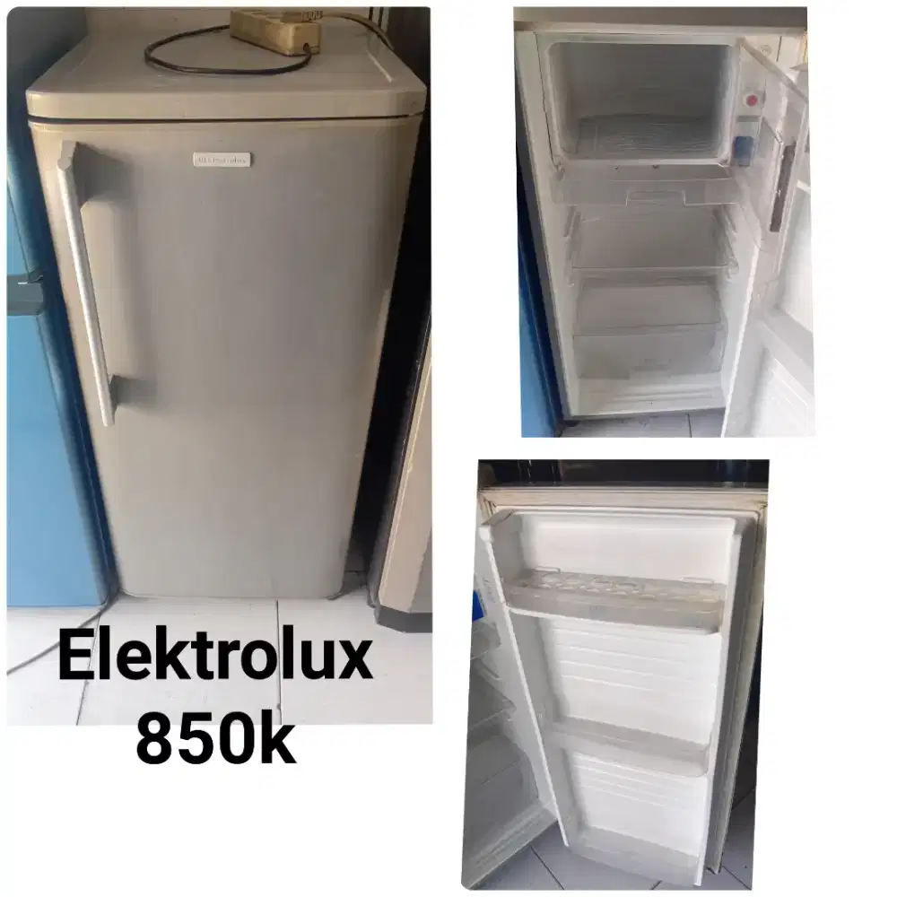 Kulkas ELEKTROLUX bekas bergaransi