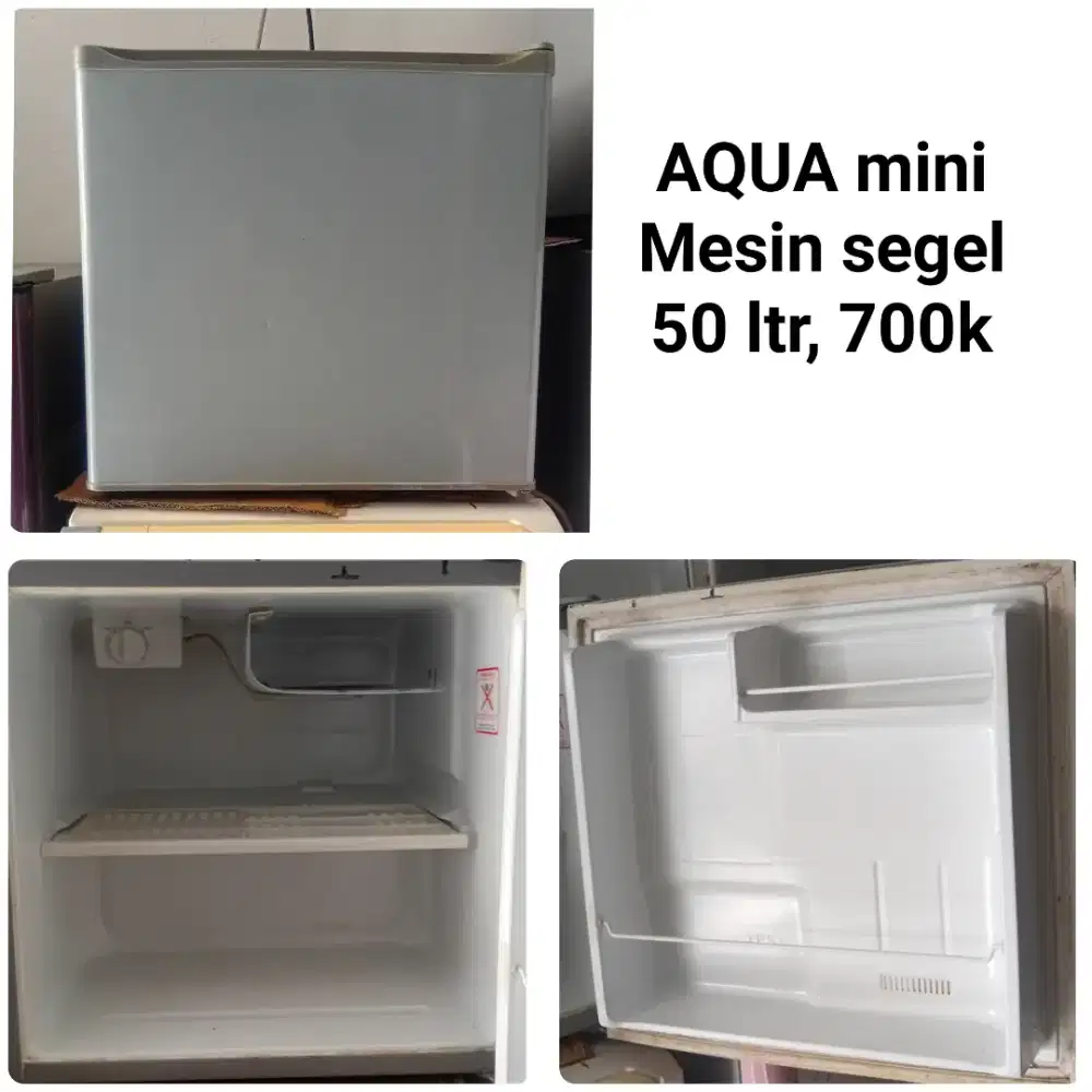 Kulkas mini/portable AQUA bekas bergaransi
