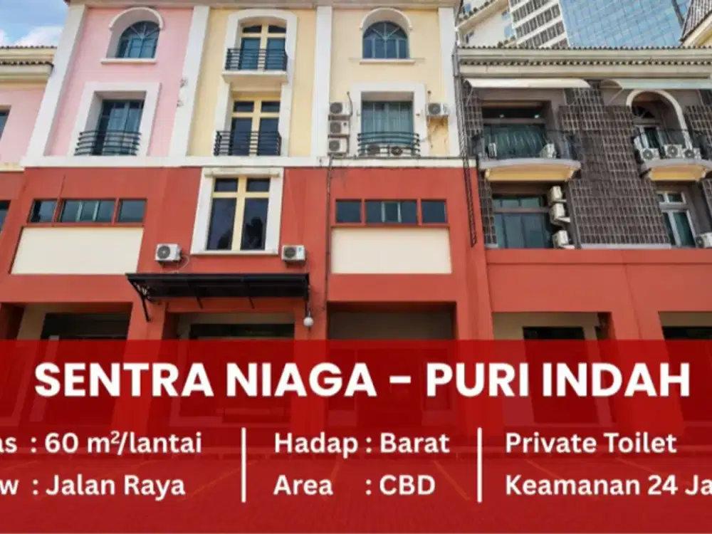 Ruko Puri Indah Hadap Jalan