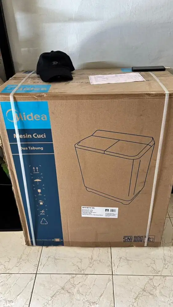 Di jual cepat mesin cuci merek Midea 2 tabung