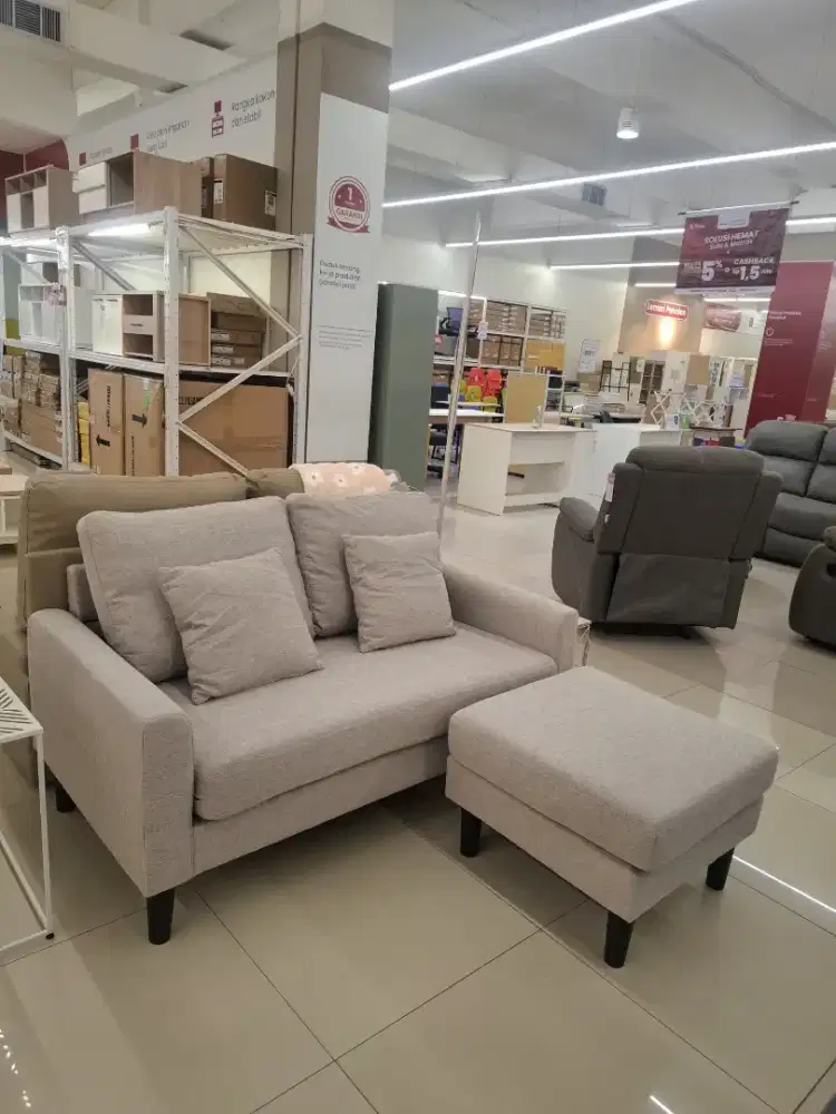 SOFA L KAIN HALUS BISA CICIL 0%