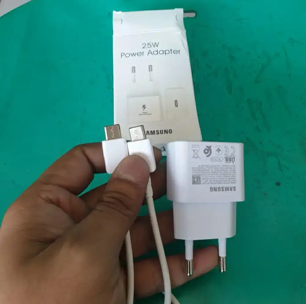 DI JUAL CHARGER SAMSUNG DOUBLE TIPE C PRIGINAL