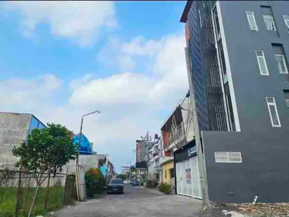 tanah premium bagus buat kos elite di sigura gura, jalan lebar lingkungan semua kos elite