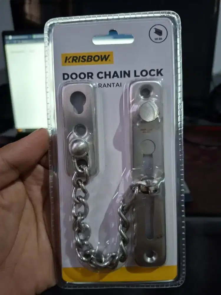 Krisbow Door Chaim Lock Rantai (Slot Kunci Pintu)