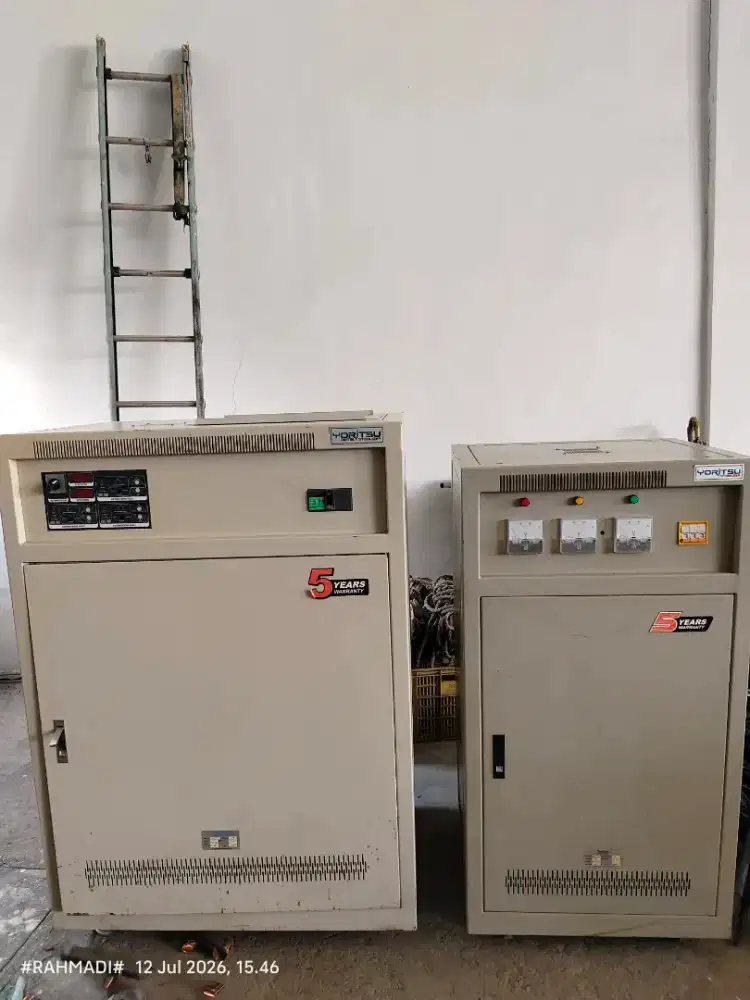 2 UNIT STABILIZER 90 KVA & 45 KVA