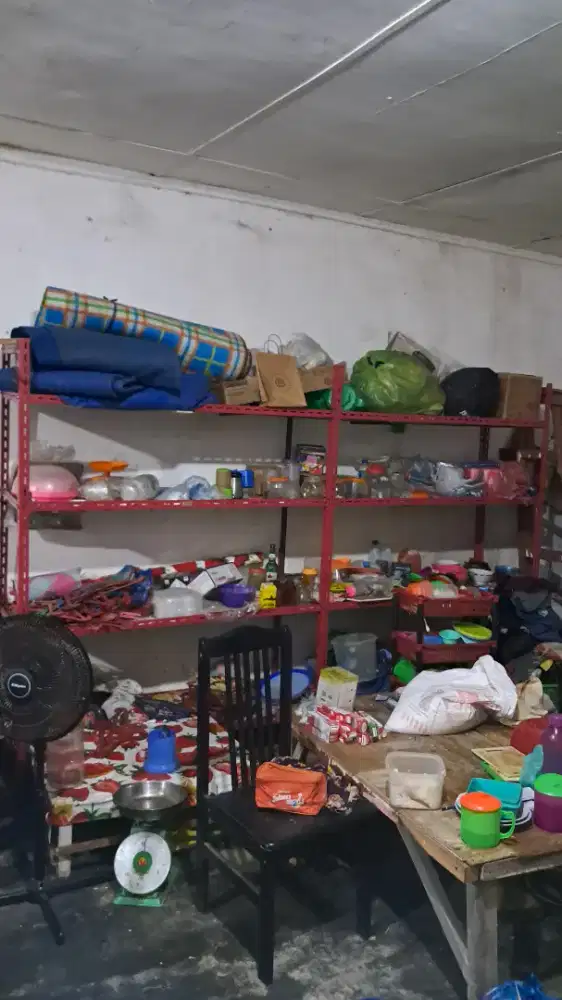 Rak besi siku bongkar pasang