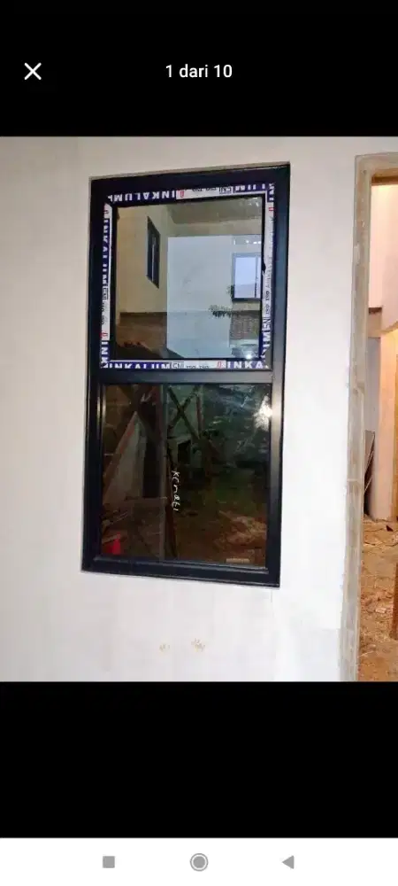 Kusen Aluminium dan kaca