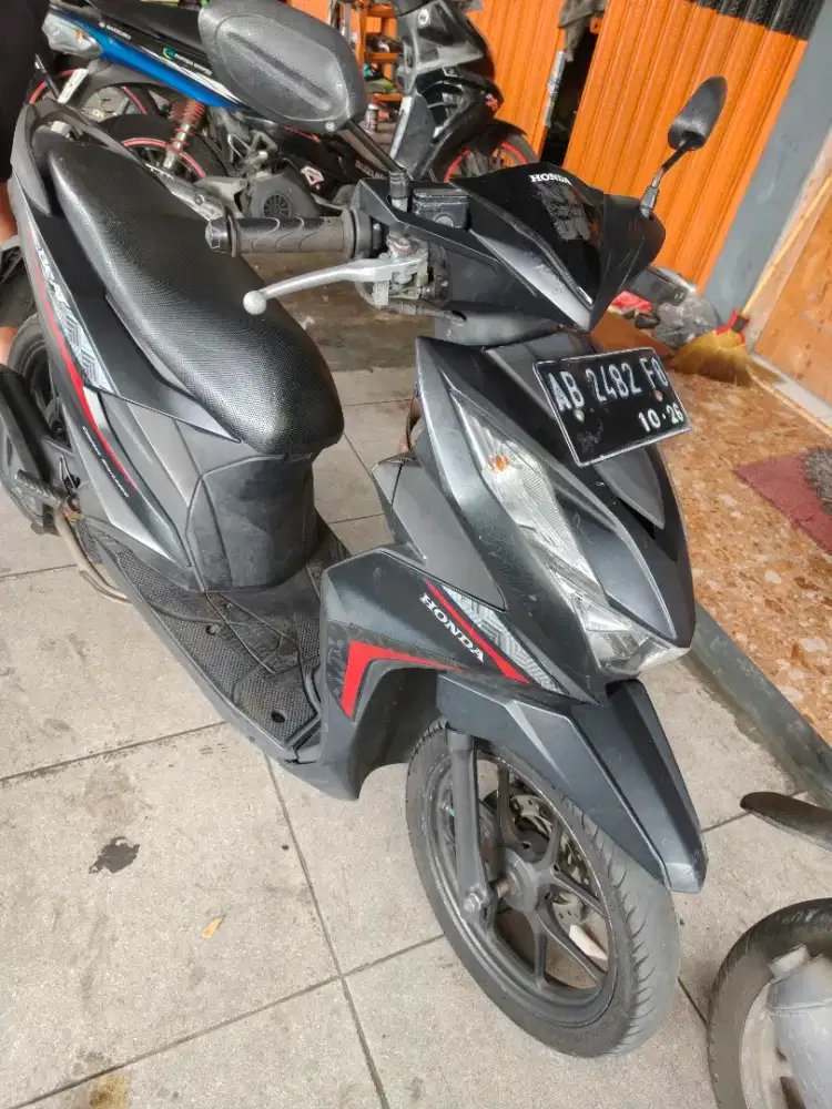 Beat LED THN 2021 plat AB kota