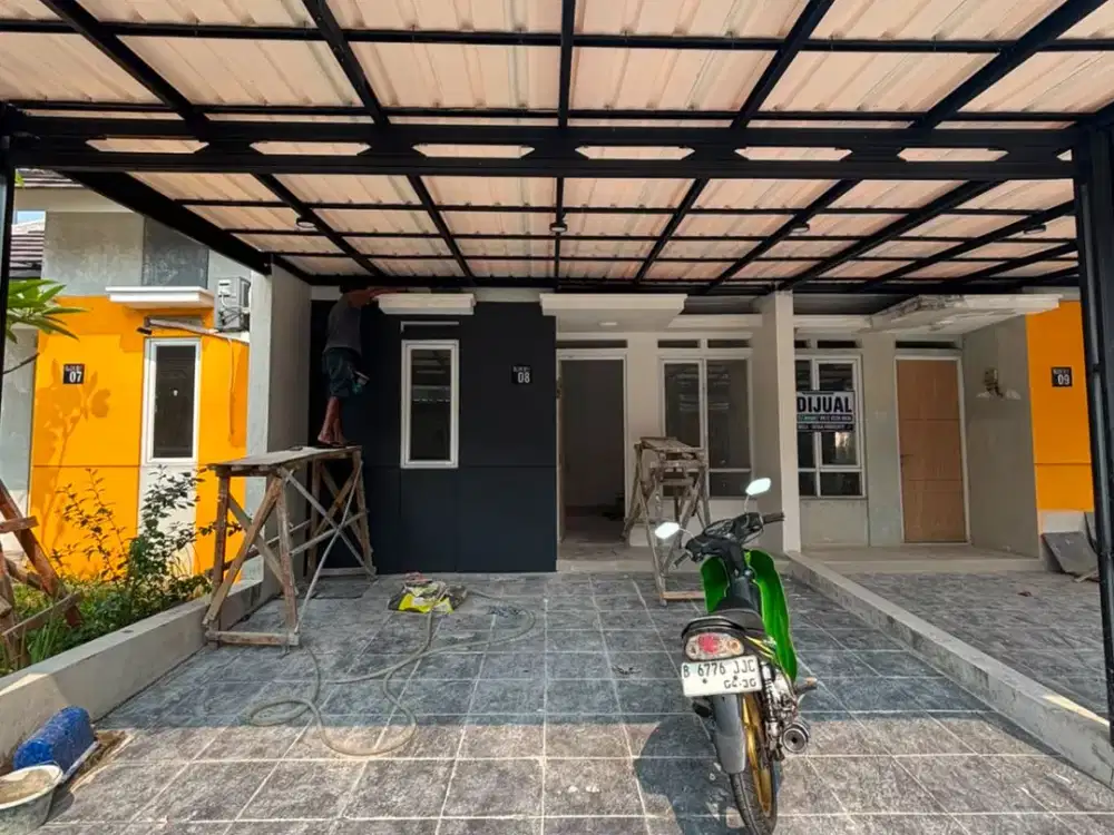 Rumah Full Renovasi Cluster Perumahan Sentraland Paradise Siap Huni Dekat Stasiun KRL Akses Tol Legok Parung Panjang Bogor Legok Cisauk Tangerang Bant