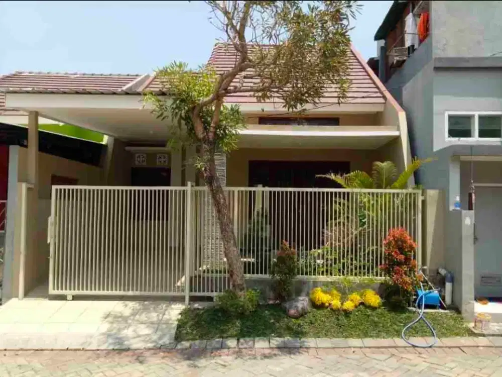 rumah cantik siap huni strategis di perum kubu pratama karangploso perumahan pinggir jalan malang arah batu dan dekat arah jalan tol