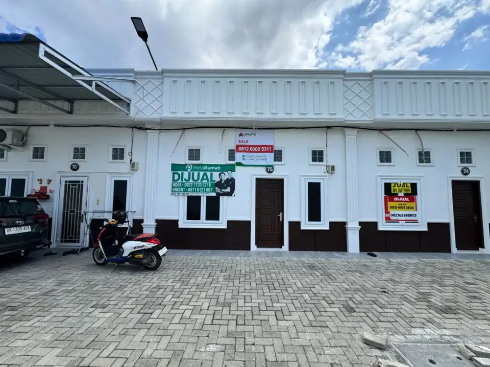 DIJUAL RUMAH DI KOMPLEK MENTARI ION 3 JALAN SURYA HAJI MEDAN