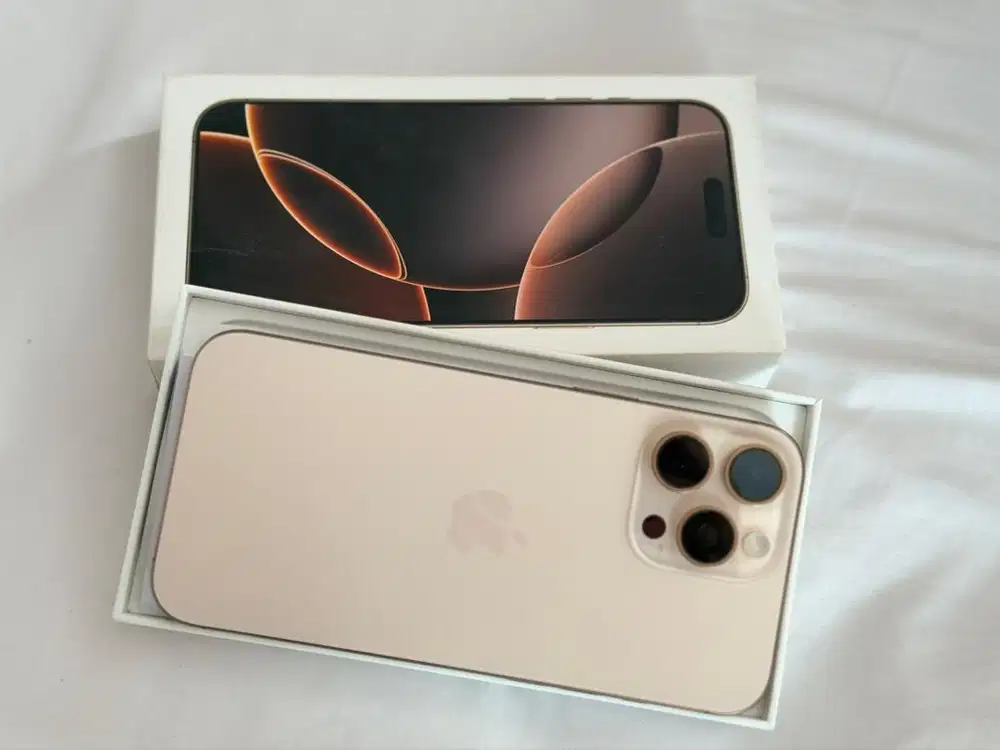 Iphone 16 promax 256 desert titanium resmi