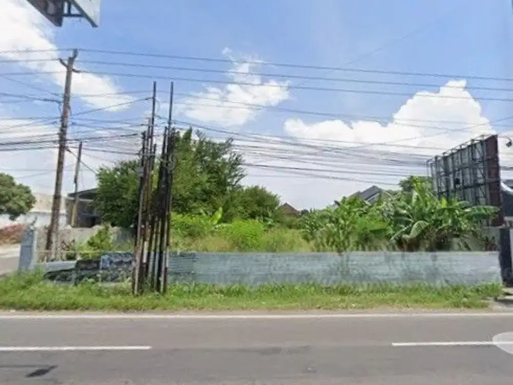DIJUAL Tanah kering siap bangun di jalan raya adi sucipto colomadu solo
