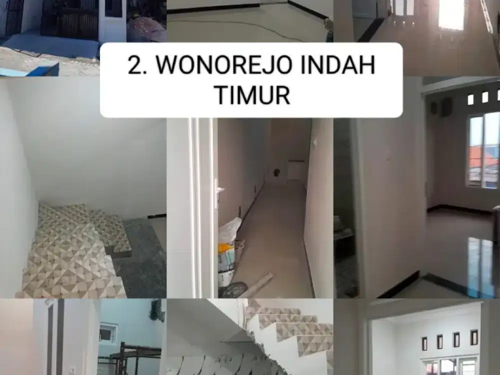 Rumah Jln Wonorejo Indah Timur 2 Lantai