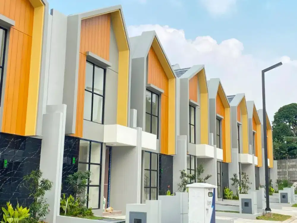 Dijual Murah Siap Huni Tanpa Dp Rumah 2 Lantai dekat stasiun BSD Ciasuk