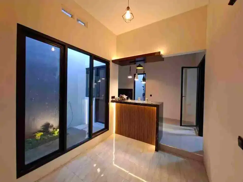 rumah cantik baru jadi smart home di cucak rawun sawojajar dekat grand permata jingga, velodrome dan jalan tol