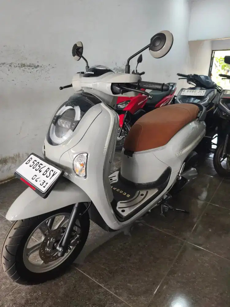 JUAL HONDA SCOOPY STYLISH GREY TAHUN 2026 KM LOW 3 RB