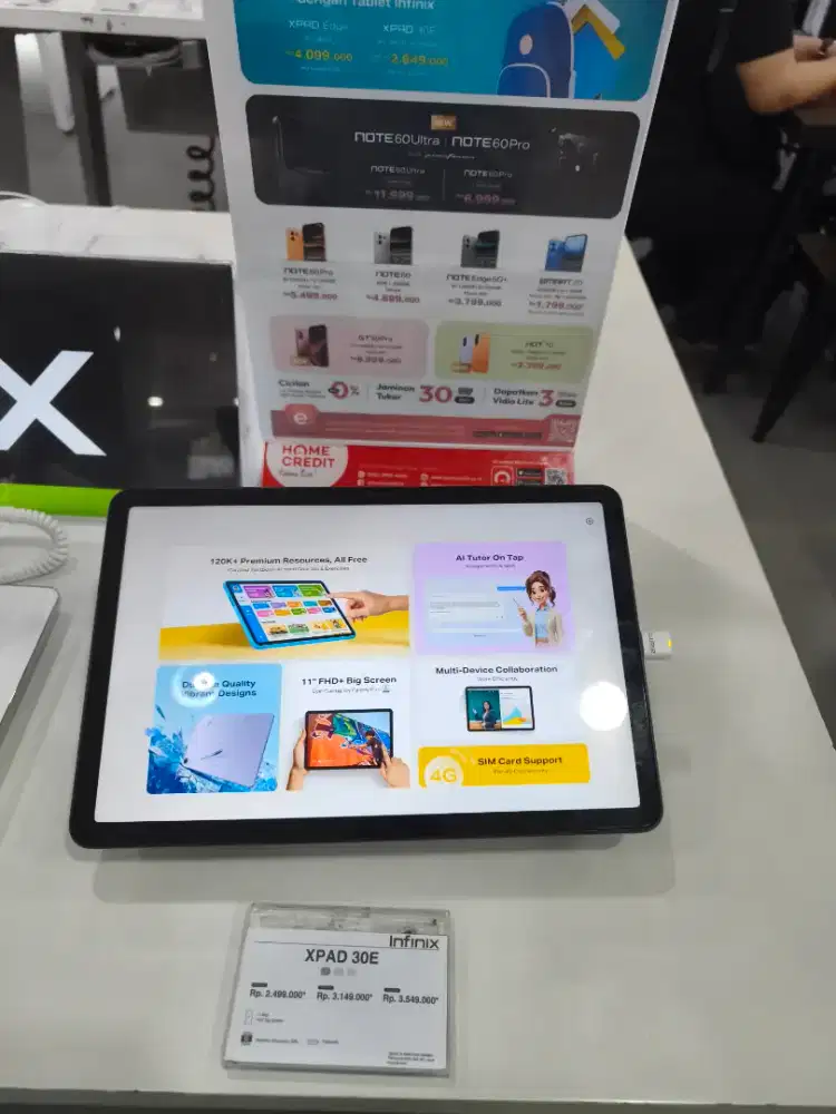INFINIX XPAD 30E 8/128 KREDIT TANPA DP